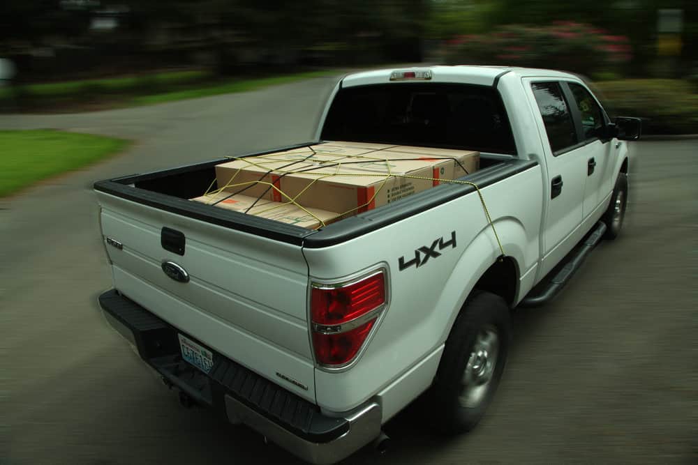  No matter the weight of boxes, it’s still best to secure them. 